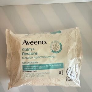 Aveeno Calm + Restore Makeup Removing Wipes 25ct